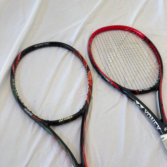 Yonex (2) Tennis Racquets Isometric Micro Core Black VCORE DUEL G / VCORE SV 98 - Picture 2 of 16